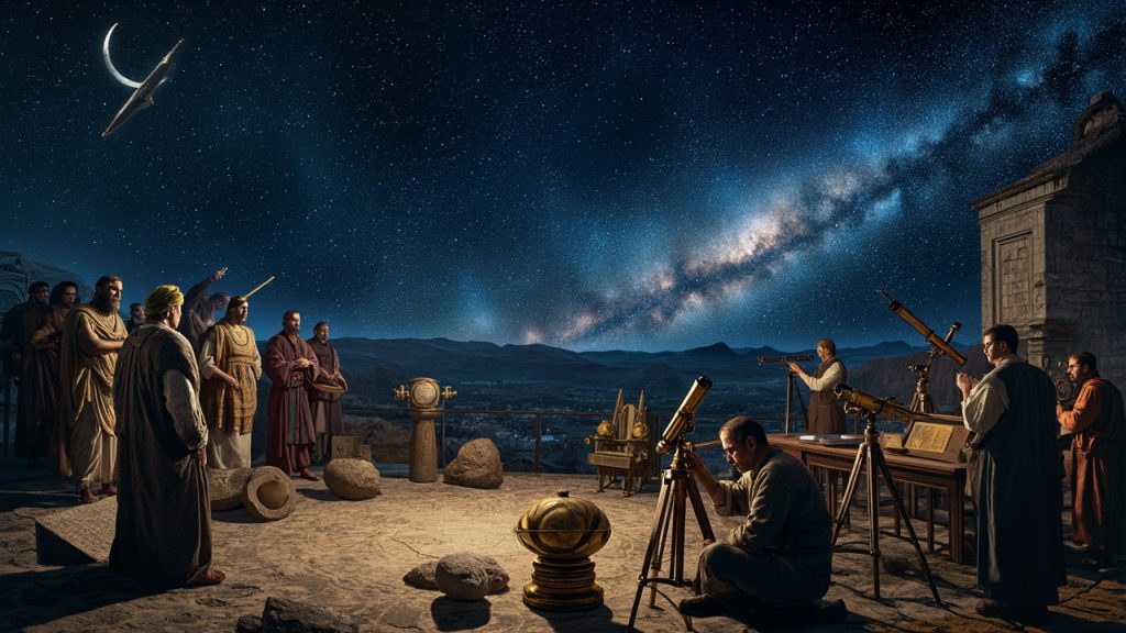 Histoire de l'astronomie: des débuts aux découvertes modernes