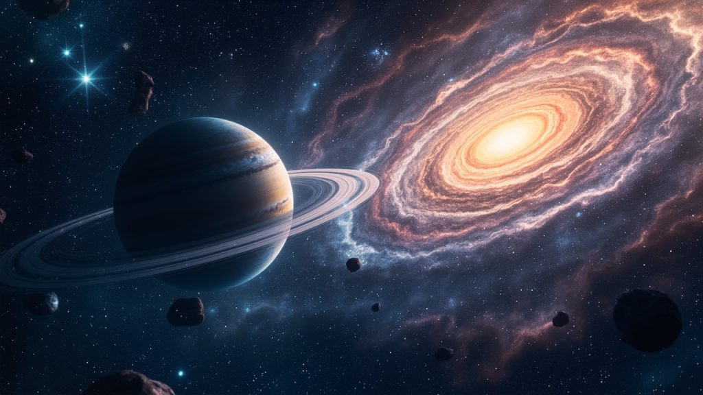 L'univers en astronomie : exploration des mystères du cosmos