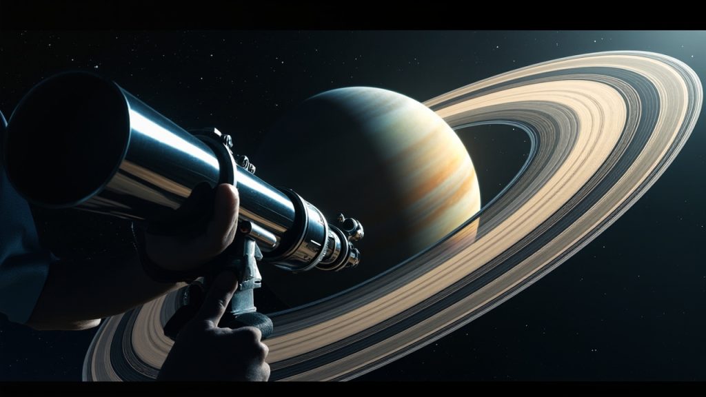 Observer les anneaux de Saturne avec un télescope performant