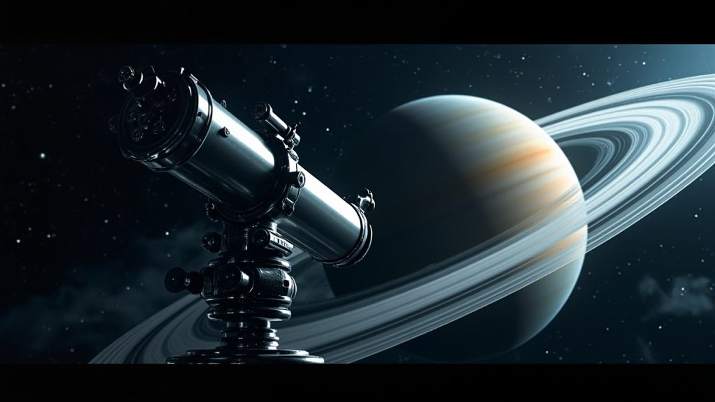 Observer les anneaux de Saturne avec un télescope performant
