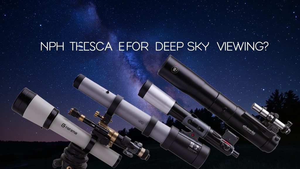 Quel télescope pour le ciel profond ?