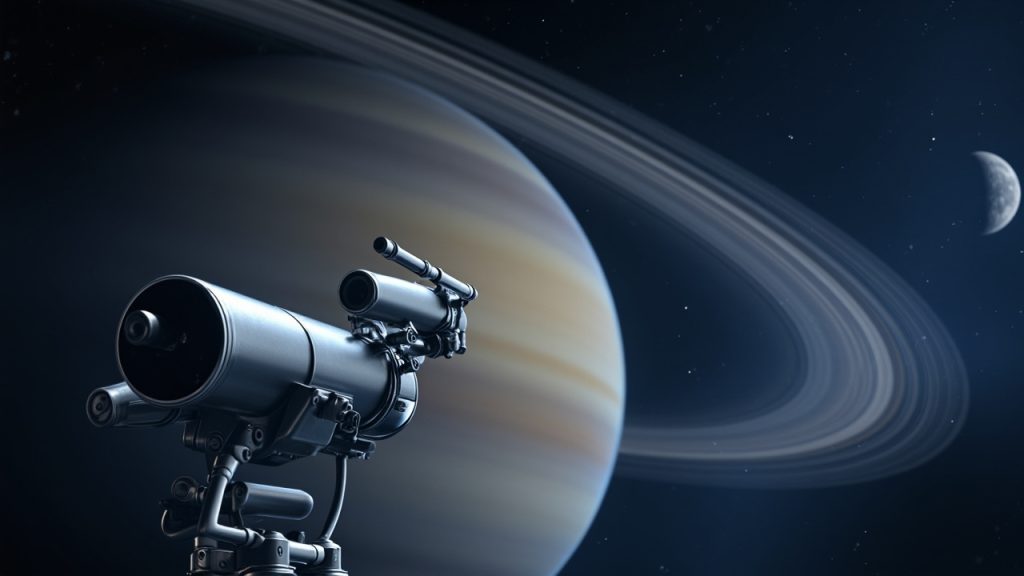 Quel télescope pour voir les anneaux de saturne ?